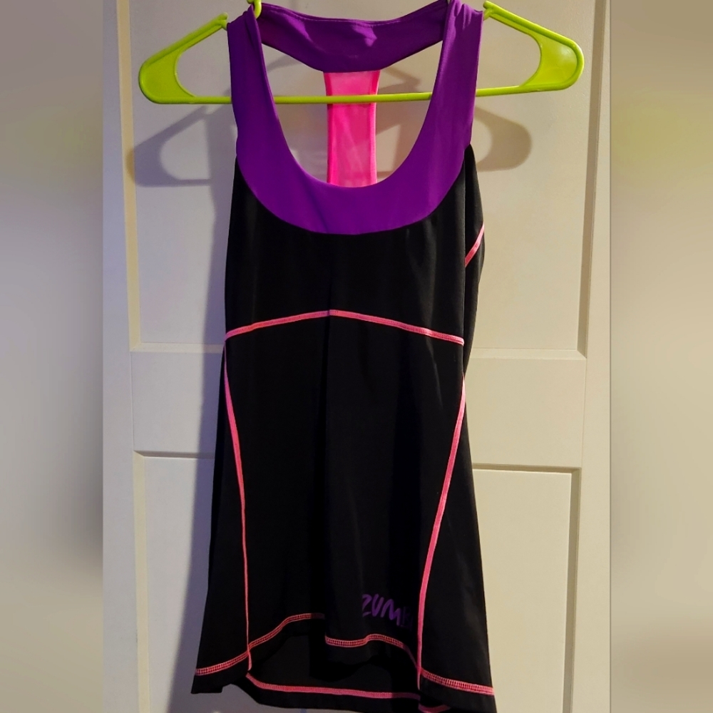 Zumba workout wear sports top